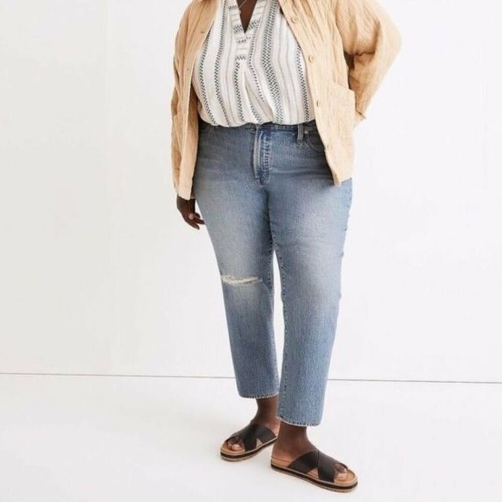 Madewell Women's The Mid Rise Perfect Vintage Jean Size 26W